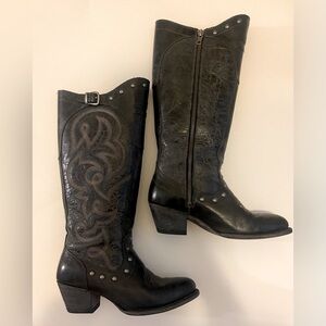 Ariat wanderlust cowboy western knee high boots